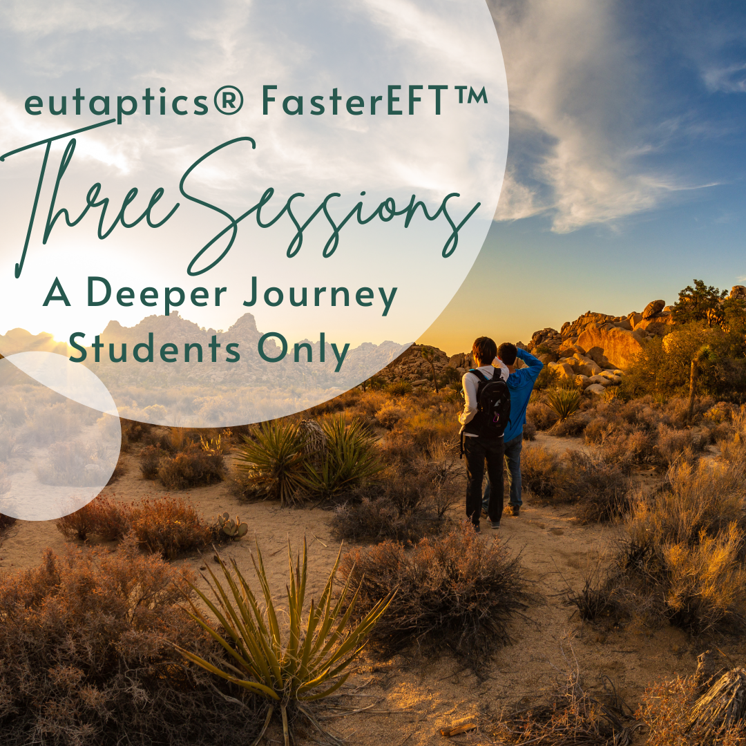 3 | eutaptics® FasterEFT™ 2-Hour Sessions (Deeper Journey) - STUDENTS ONLY